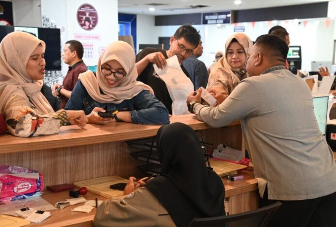 Tahun 2024, Jumlah Pengunjung MPP Kota Banda Aceh Capai 121.823 Orang