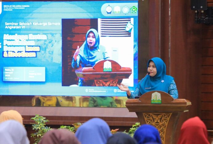 Pj Ketua TP PKK Safriati: Ayah Sosok Penting Membangun Keluarga Samara