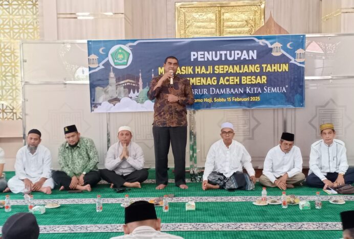 Tutup Manasik Haji Sepanjang Tahun, Kakankemenag Ingatkan Calon Jemaah untuk Jaga Kesehatan