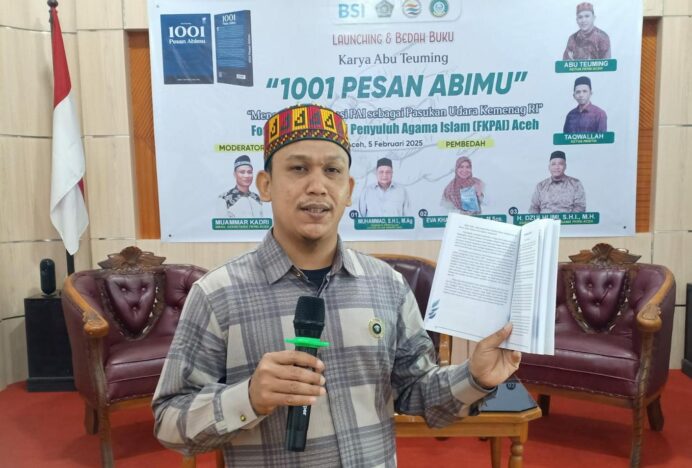 Awal 2025, Abu Teuming Terbitkan Buku “1001 Pesan Abimu”