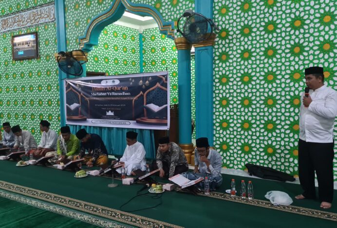 Sambut Ramadhan 1446 H, BKPRMI Aceh Singkil Gandeng Para Qori Gelar Haflalul Qur’an di Masjid Al Muthawwa