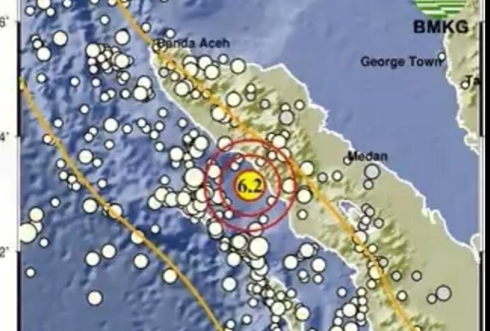 Gempa 6,2 SR Guncang Aceh Selatan, Warga Banda Aceh Ikut Merasakan Getaran