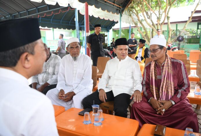 Wagub Aceh, Fadhlullah, Lakukan Silaturahmi ke Dayah Muasasah Nuruddiniyyah Al Aziziyyah