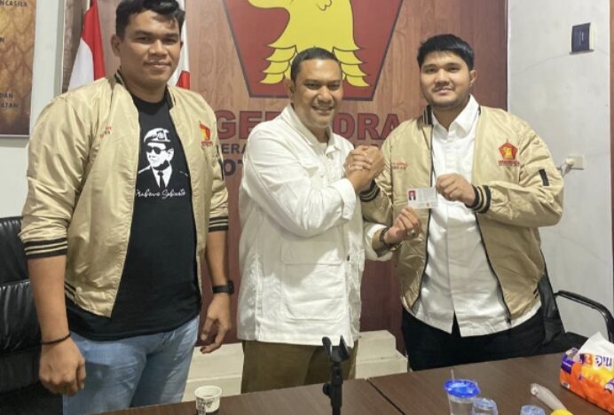 Putra Illiza, Muhammad Luthfi Bergabung ke Gerindra Banda Aceh