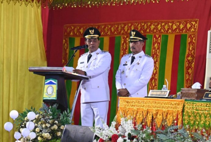 Pidato Perdana Syech Muharram: Pastikan Bangun Kembali IPDN di Kota Jantho