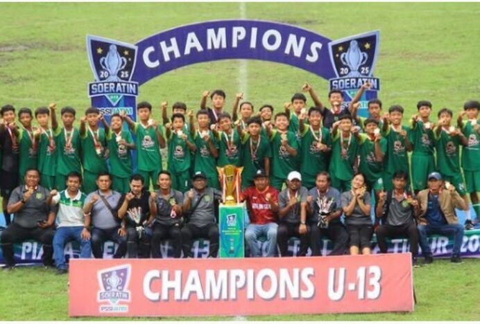 Persebaya Juara Soeratin U-13