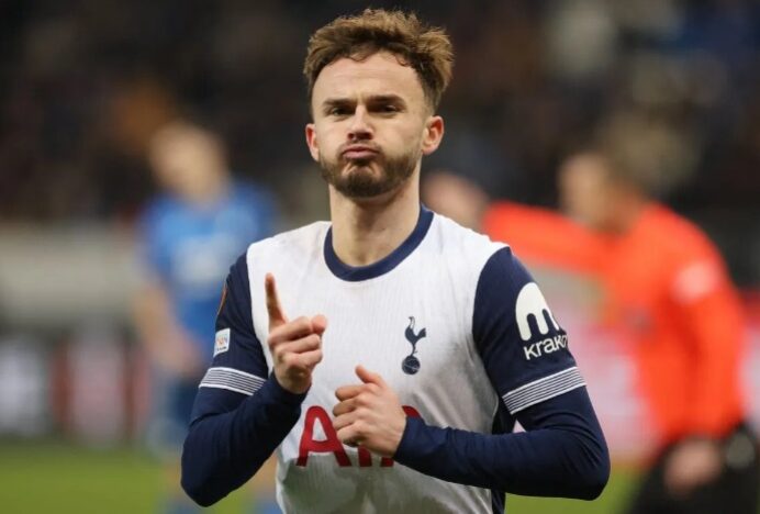 James Maddison Bawa Tottenham Hotspur Kalahkan Manchester United