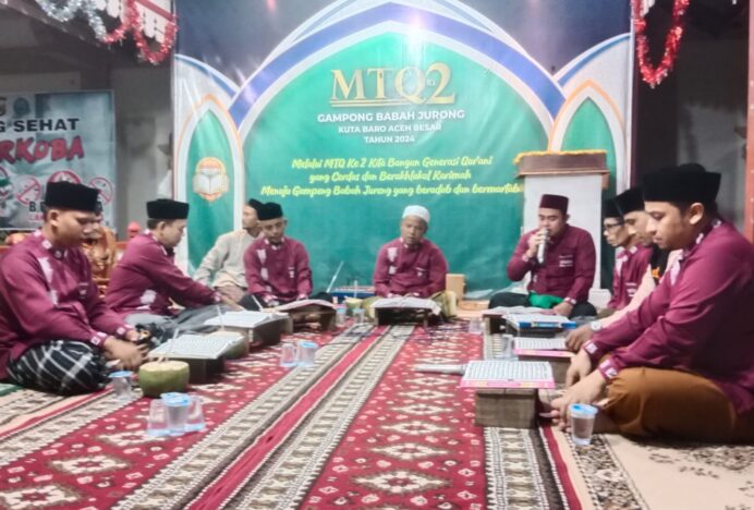 IPQAH Aceh Besar Gelar Safari Tadarus di Meunasah Babah Jurong, Kuta Baro