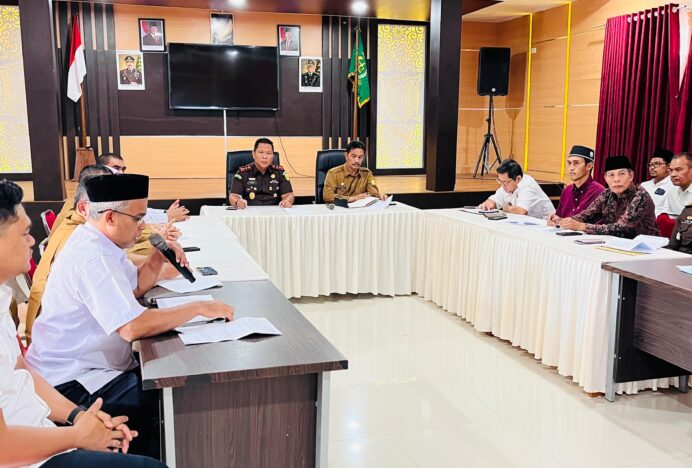 Percepat Sertifikasi Tanah Wakaf Di Aceh Besar, Tim Terpadu Gelar Rapat Kordinasi