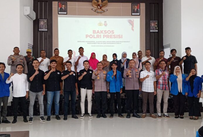 Himab Aceh Besar Sukseskan Baksos Polri