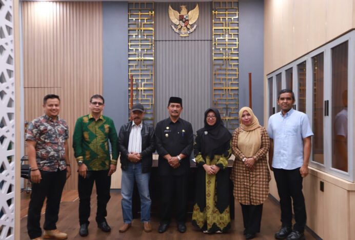 Wabup Aceh Besar Terima Kunker Kepala KPP Pratama Aceh Besar
