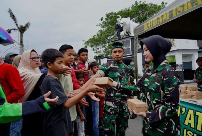 Semarakkan Ramadhan, Kodam IM Gelar Jumat Berkah