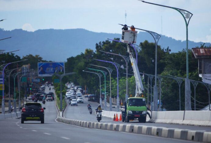 Kepala DLHK3 Banda Aceh: Lampu Penerangan Jalan Kota Berangsur Normal