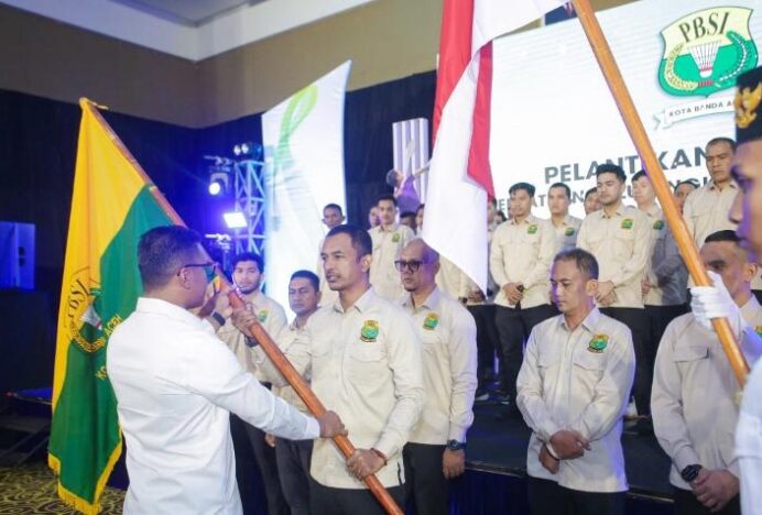 Arief Khalifah Pimpin PBSI Kota Banda Aceh, Ini Harapan Illiza