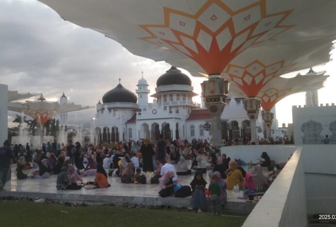 Bukber Terakhir Aceh Festival Ramadhan di Masjid Raya Baiturrahman Berlangsung Meriah