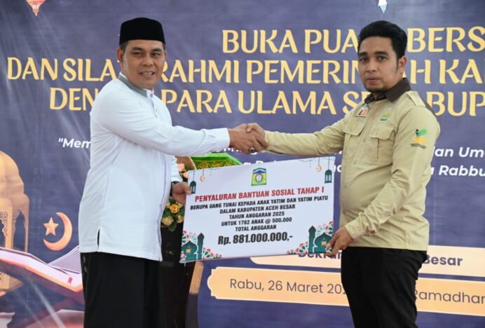 Pemkab Aceh Besar Santuni 1.762 Anak Yatim Piatu