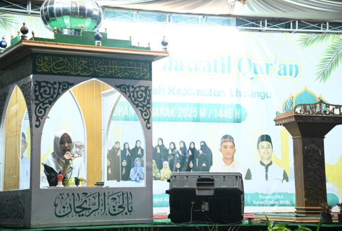 74 Peserta Ikuti MTQ ke-13 Kemukiman Kueh Lhoknga