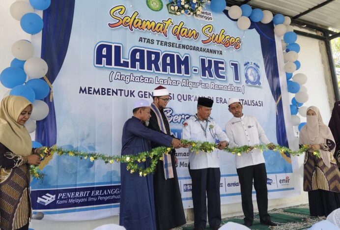 Kakankemenag Aceh Timur Luncurkan program Ramadan ALARAM-KE 1 di MI Itqan Darussal