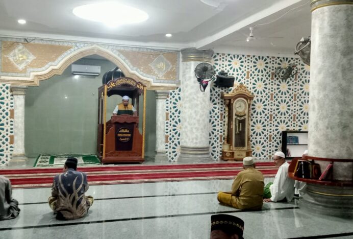 Dukung Ingub Aceh, BKPRMI Aceh Singkil Gerakkan Shalat Shubuh Berjamaah di Masjid Agung Nurul Makmur