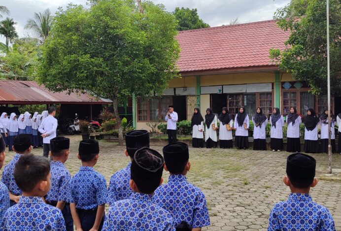 MIN 6 Aceh Besar Gelar Apel Perdana Pasca Libur Idul Fitri 1446 H