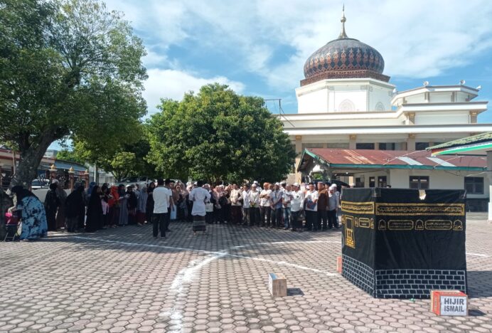 Jamaah Haji Wilayah III Bireuen, Sukses Ikuti Manasik Kecamatan