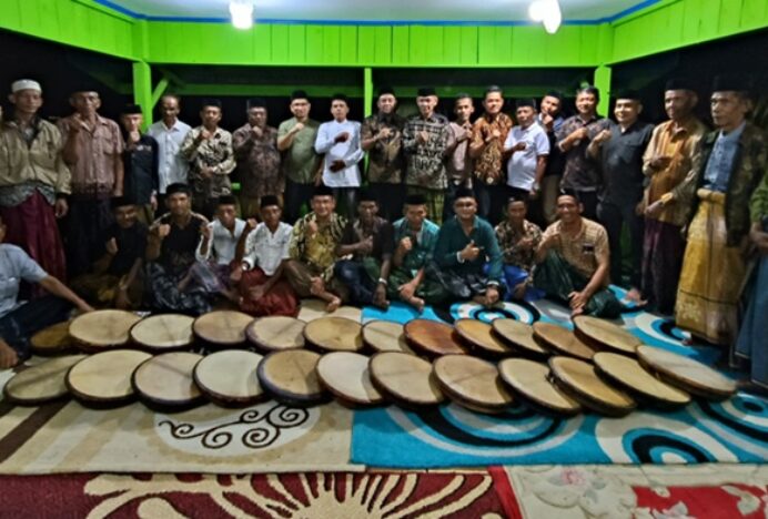 Wabup Nagan Raya Apresiasi Seniman Tradisional Lestarikan Rapai Tuha