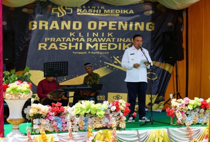 Bupati Agara Resmikan Pembukaan Klinik Pratama Rawat Inap Rashi Medika
