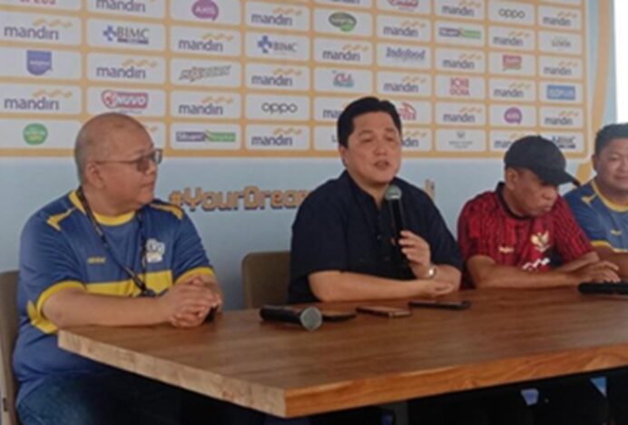 Erick Thohir Puji Timnas U-17 Lolos Piala Dunia 2025, Nasib Nova Arianto Belum Diputuskan