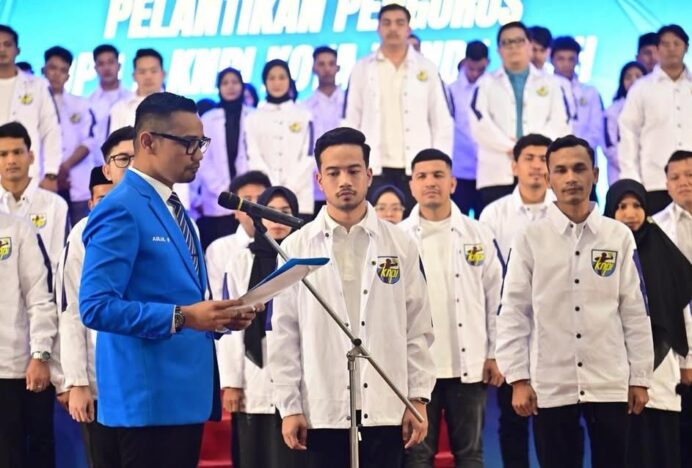 Diketuai TM Farizan, Pengurus DPD KNPI Kota Banda Aceh Dilantik