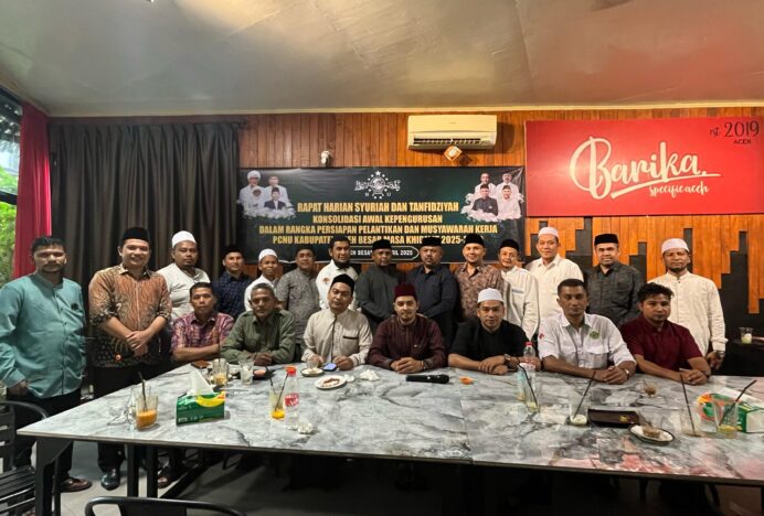 PCNU Aceh Besar Gelar Konsolidasi Perdana: Mantapkan Arah Gerak Organisasi Menjelang Pelantikan dan Musyawarah Kerja 2025–2030