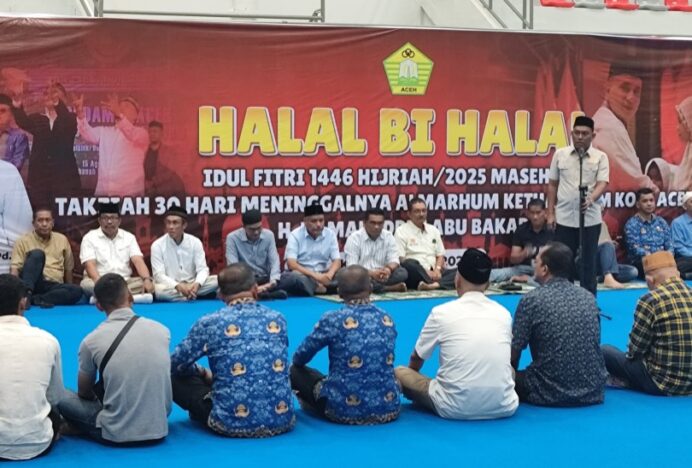 Halal bi Halal KONI Aceh dan Takziah 30 Hari Almarhum Kamaruddin Abubakar, Lanjutkan Program