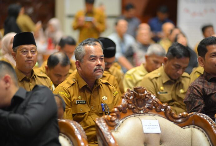 Asisten II Sekdakab Aceh Besar Hadiri Launching Program Satu Data Aceh