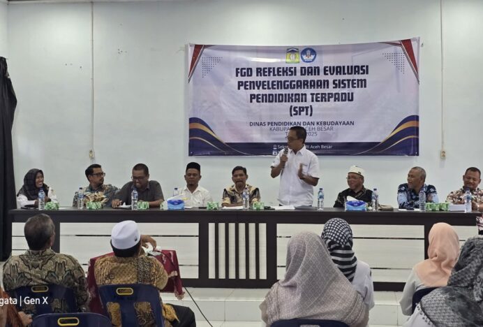 SPT Aceh Besar Dievaluasi, Sekdisdikbud : Kurikulum Islam Harus Menyatu dalam Sistem Sekolah