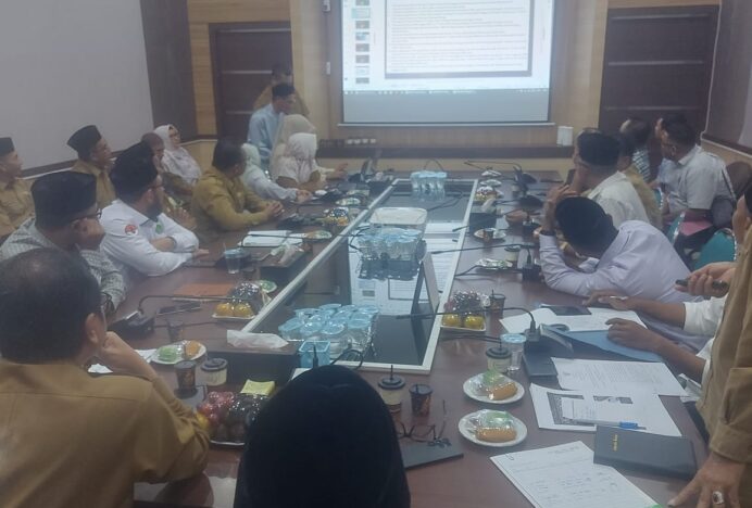 Kakanwil Kemenag Aceh Hadiri Rapat Lanjutan Persiapan MTQ XXXVII di Pidie Jaya