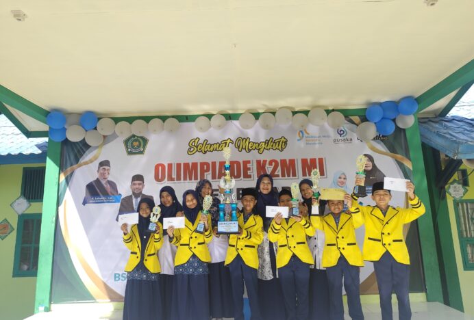 MIN 27 Aceh Besar Raih JUARA UMUM Olimpiade K2MMI Aceh Besar 2025