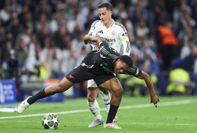Arsenal Taklukkan Real Madrid di Santiago Bernabéu, Lolos ke Semifinal Liga Champions