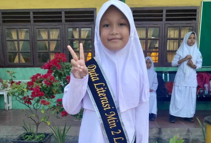 Keisa Farah Afiya, Siswa MIN 2 Langsa, Raih Prestasi Nasional di Festival Literasi Nasional 2025