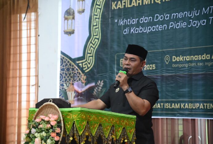 Bupati Aceh Besar Buka Training Center Persiapan Kafilah MTQ ke-37