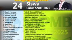 24 Siswa MAN 4 Aceh Besar Lulus SNBT 2025