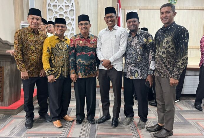 Dua Pejabat Eselon IV Kemenag Aceh Timur Di Lantik Kakanwil Kemenag Aceh