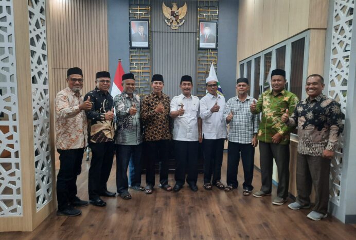 Menjelang Pengukuhan, BWI Aceh Besar Jalin Silaturrahmi dengan Wakil Bupati