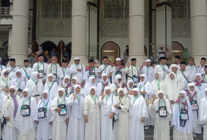 62 Jemaah Haji Singkil Masuk Asrama Haji Banda Aceh