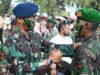 Pembaretan Abit TNI AD, Danlanud SIM Turut Hadir