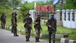 Prajurit Lanud SIM Laksanakan Pertahanan Pangkalan
