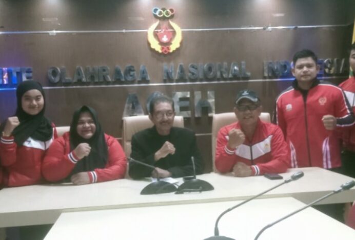 Empat Lifter Aceh Ikut Kejurnas Senior