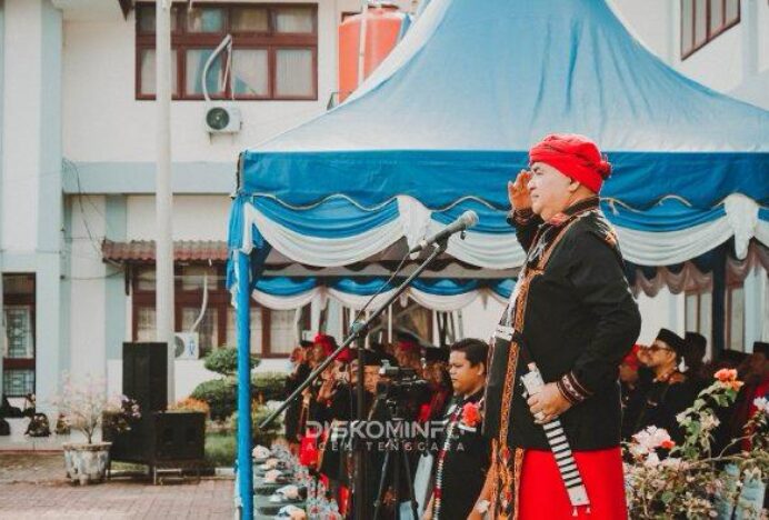 Pemkab Aceh Tenggara Peringati Hardiknas Dengan Pakaian Adat 11 Etnis