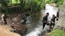 Dukung Infrastruktur Desa, TMMD ke-124 Kodim 0101/KBA Fokus Bangun Gorong-Gorong di Kota Jantho