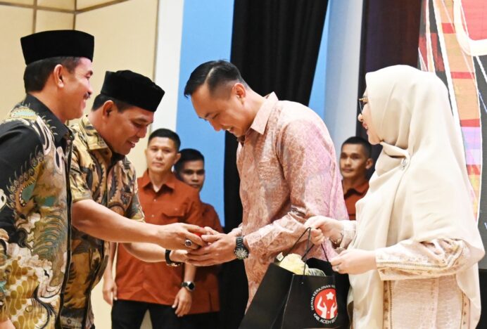 Bupati Aceh Besar Hadiri Sertijab Dandim 0101/KBA