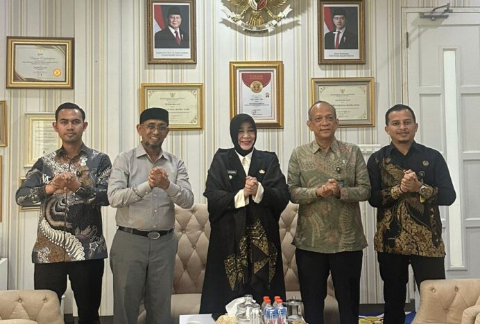 Kakanim Banda Aceh Audiensi dengan Wali Kota Illiza
