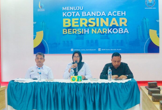 BNNK Banda Aceh Gelar Rakor Pemetaan Program Pemberdayaan Masyarakat Anti Narkoba
